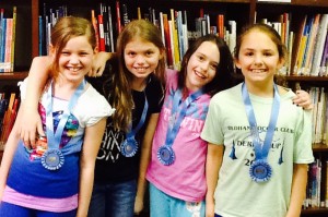 Congratulations to our 1st place 4th grade team in the Camden competition!